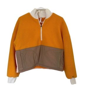 Fabletics Mallory Fleece Multicolor Women’s Pullover Size Small